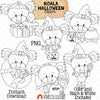 Koala ClipArt - Halloween Koala Bears Graphics - Commercial Use PNG