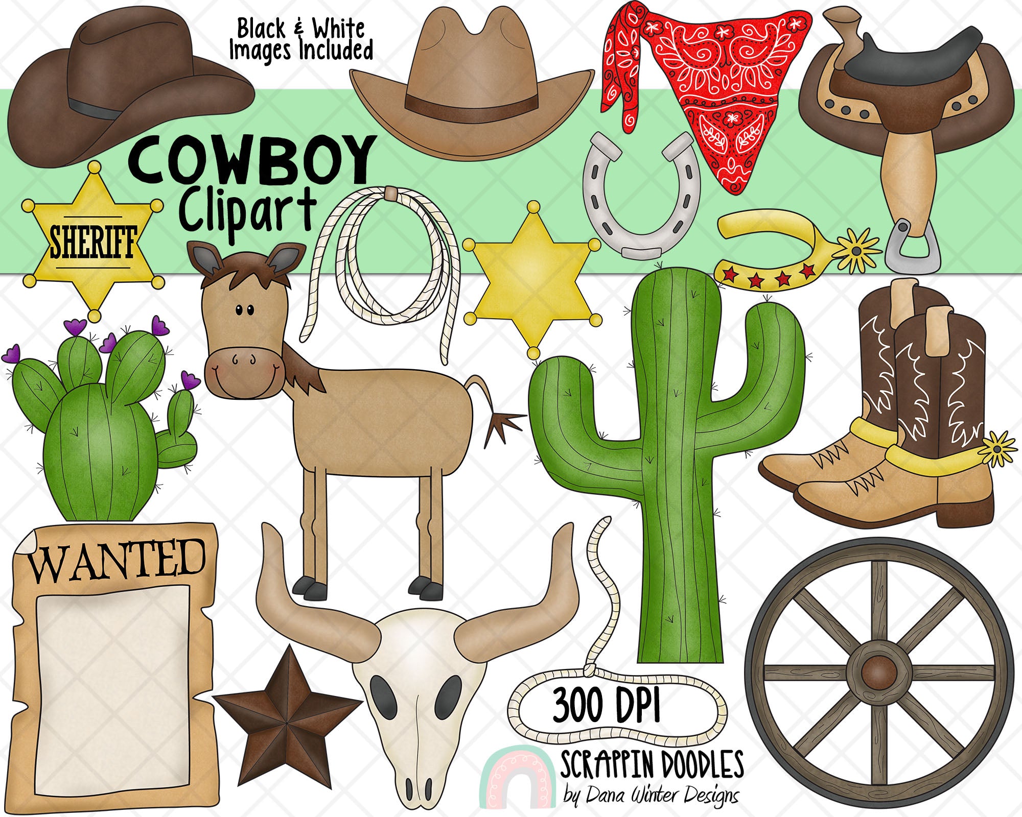 Comic Cowboy Hats Clipart comic-cowboy-hats-clipart