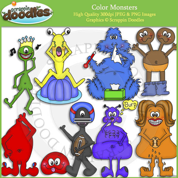 color word monsters Color Monsters