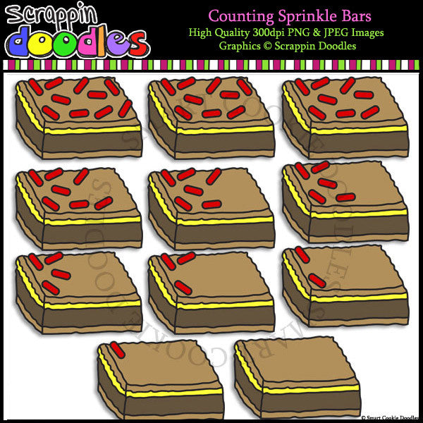 Counting Sprinkle Bars