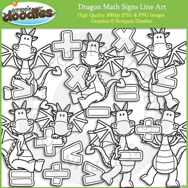 Dragon Math Signs