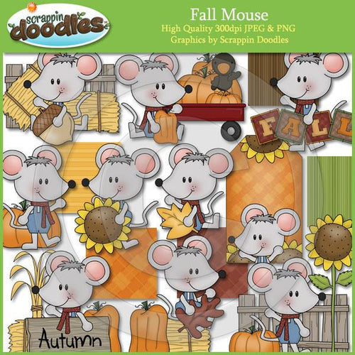 Fall Mouse Clip Art Download