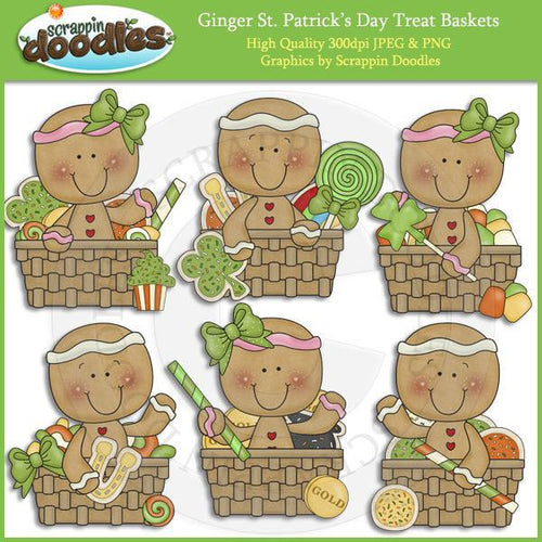 Ginger St Patricks Day Treat Baskets Download