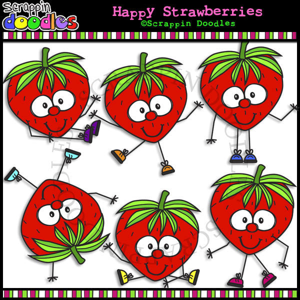 Happy Strawberries