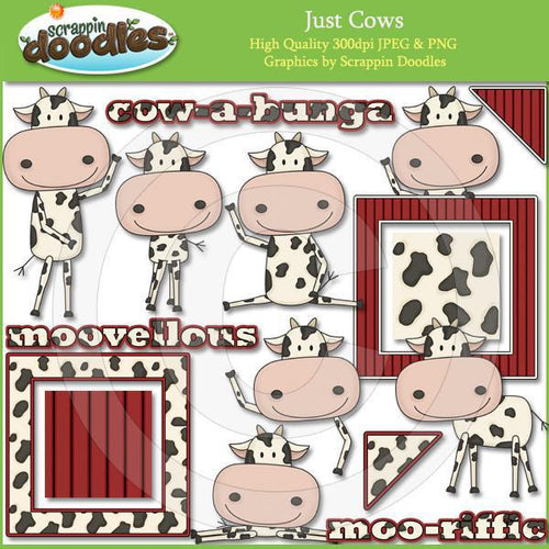 Just Cows Clip Art Download