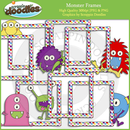 Monster Frames Clip Art Download