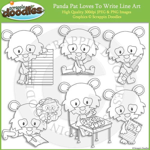 Panda Pat Loves to Write