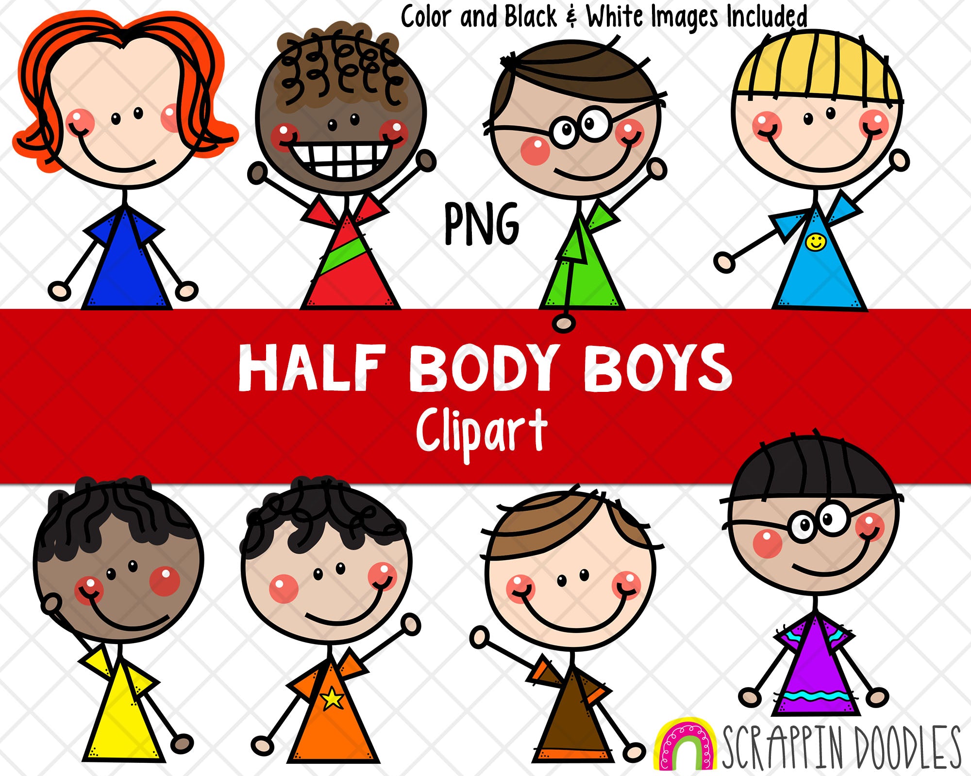 Boy Body Clipart