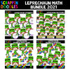 Leprechaun Math Clip Art Bundle 2021