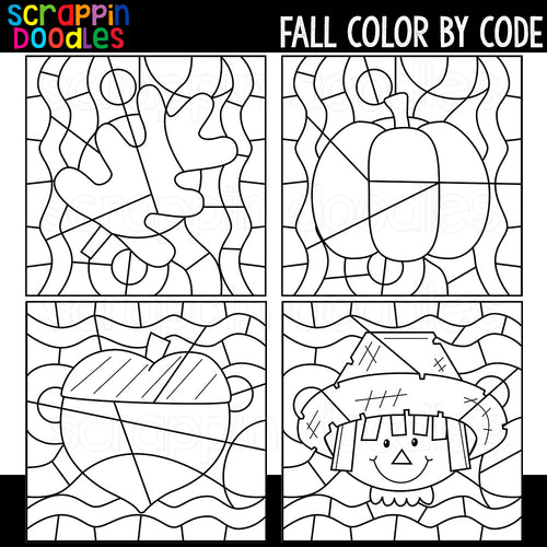 Fall Color By Code Templates