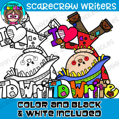 Scarecrow Writers Clipart