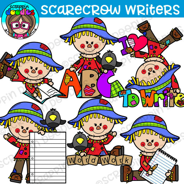 Scarecrow Writers Clipart
