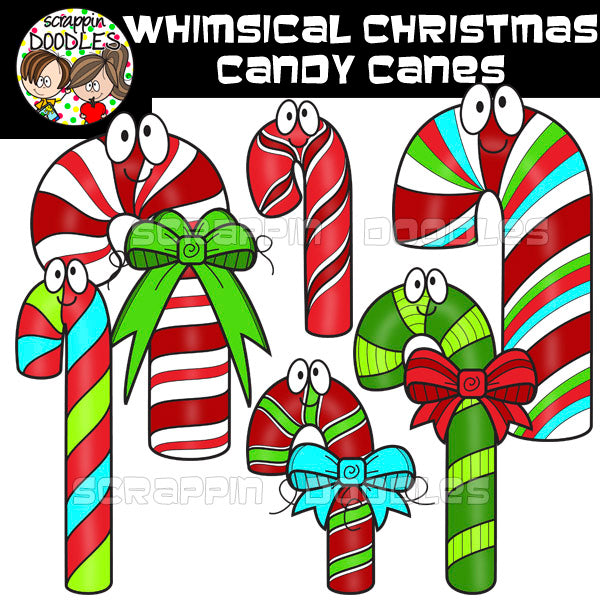 Whimsical Christmas Candy Canes – Scrappin Doodles whimsical-christmas-candy-canes-scrappin-doodles