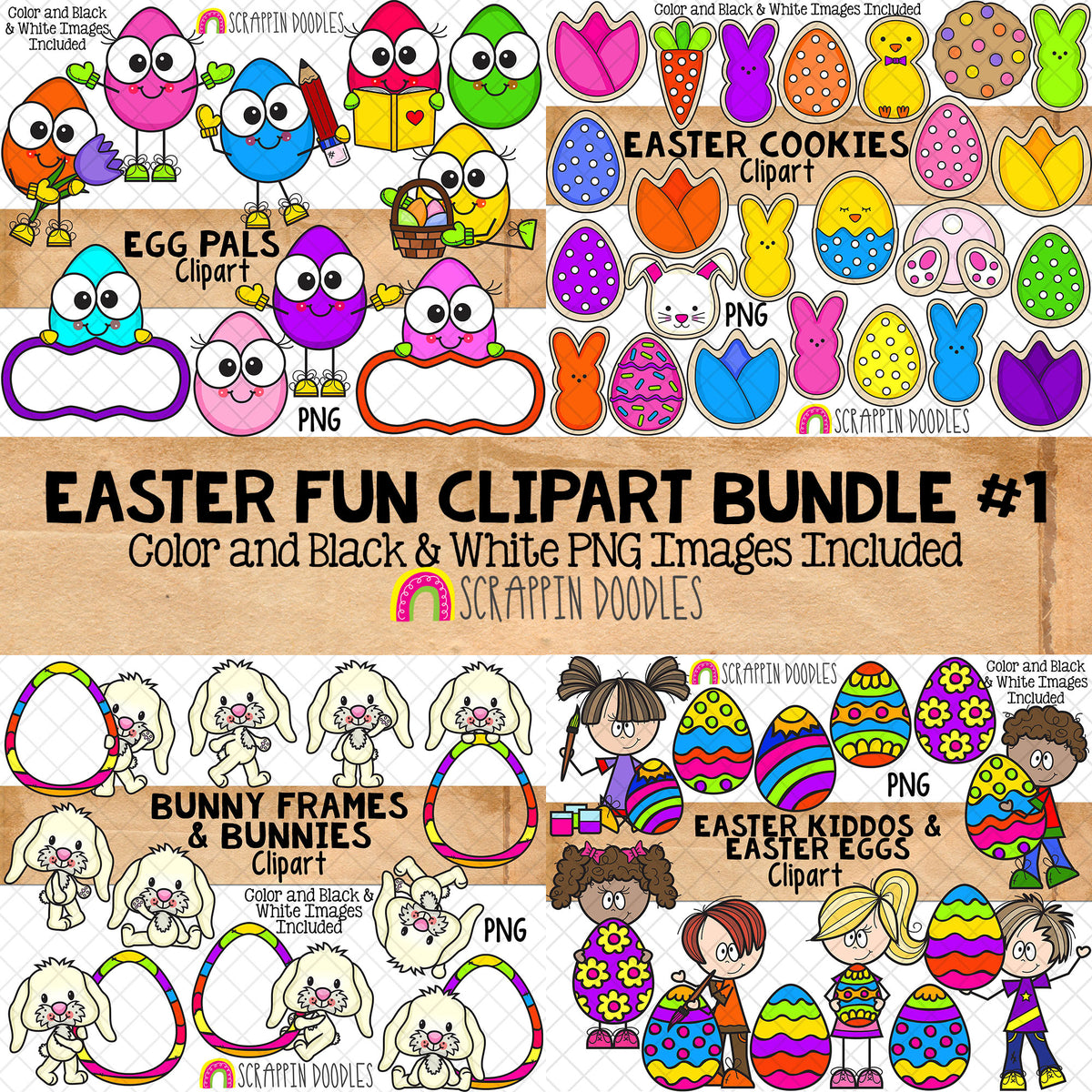 Easter Fun ClipArt Bundle