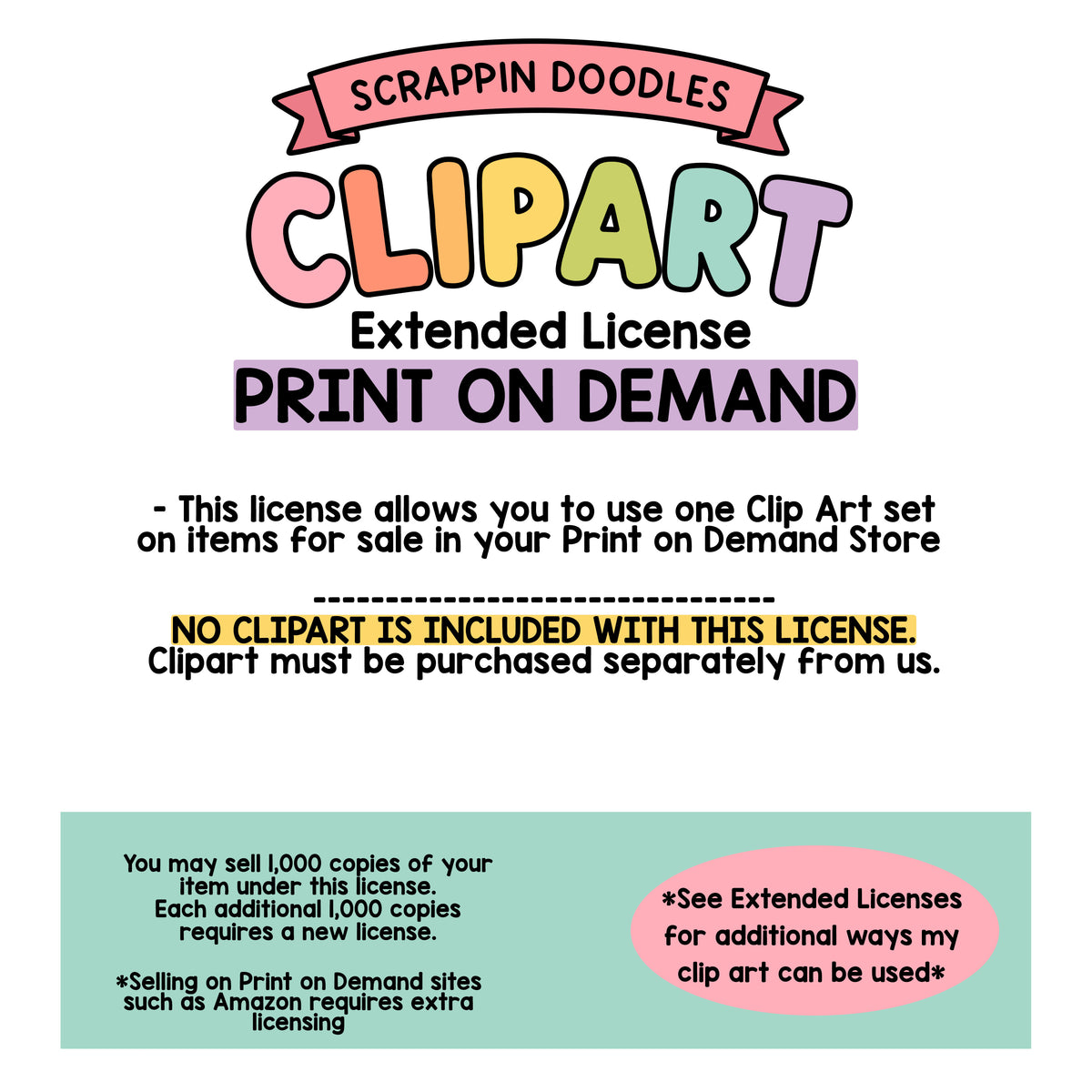 Print on Demand License