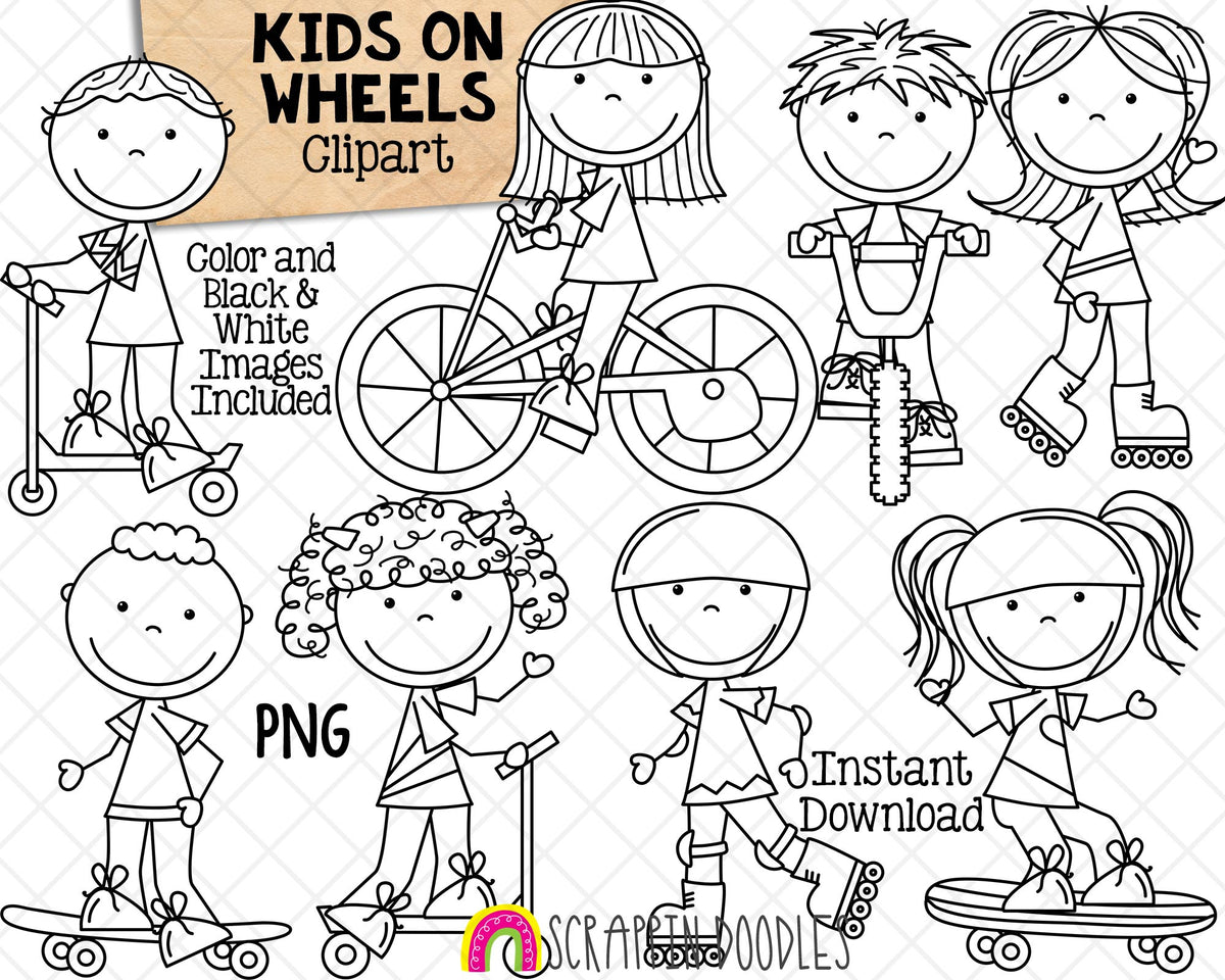 Kids Fun ClipArt Bundle