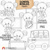 Koala ClipArt Bundle - Koala Bears Graphics - Commercial Use PNG