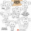 Koala ClipArt Bundle - Koala Bears Graphics - Commercial Use PNG