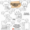 Koala ClipArt Bundle - Koala Bears Graphics - Commercial Use PNG