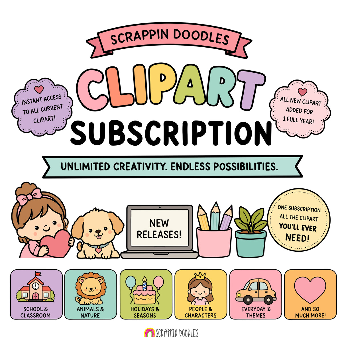 Yearly ClipArt Subscription