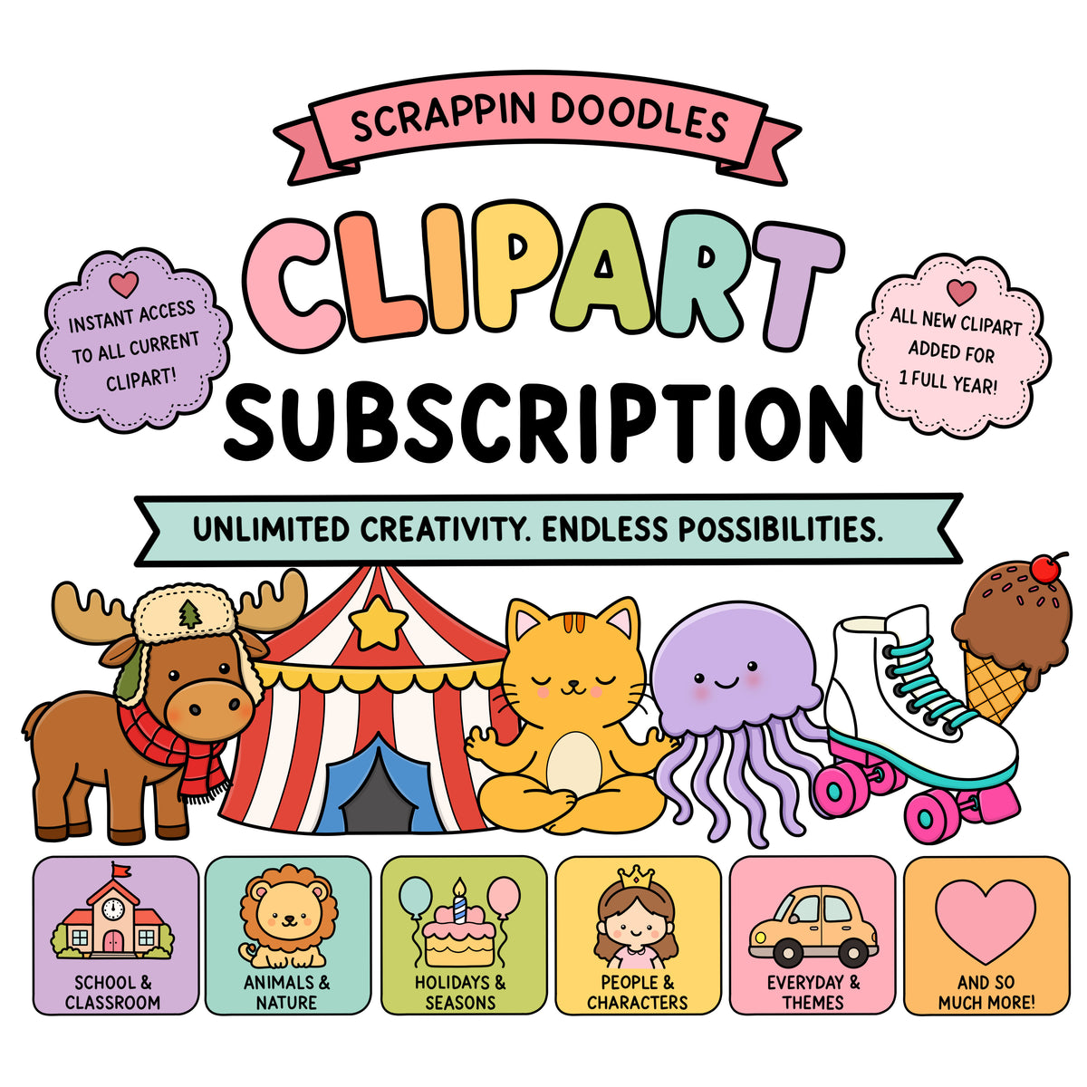 Yearly ClipArt Subscription