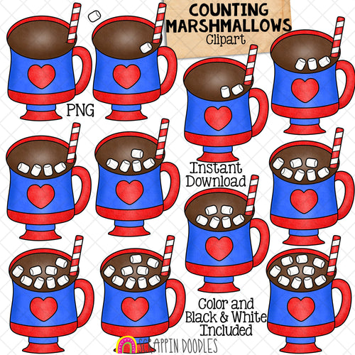 Counting Eyeballs ClipArt - Halloween Eyeball Counting - Seasonal Math –  Scrappin Doodles