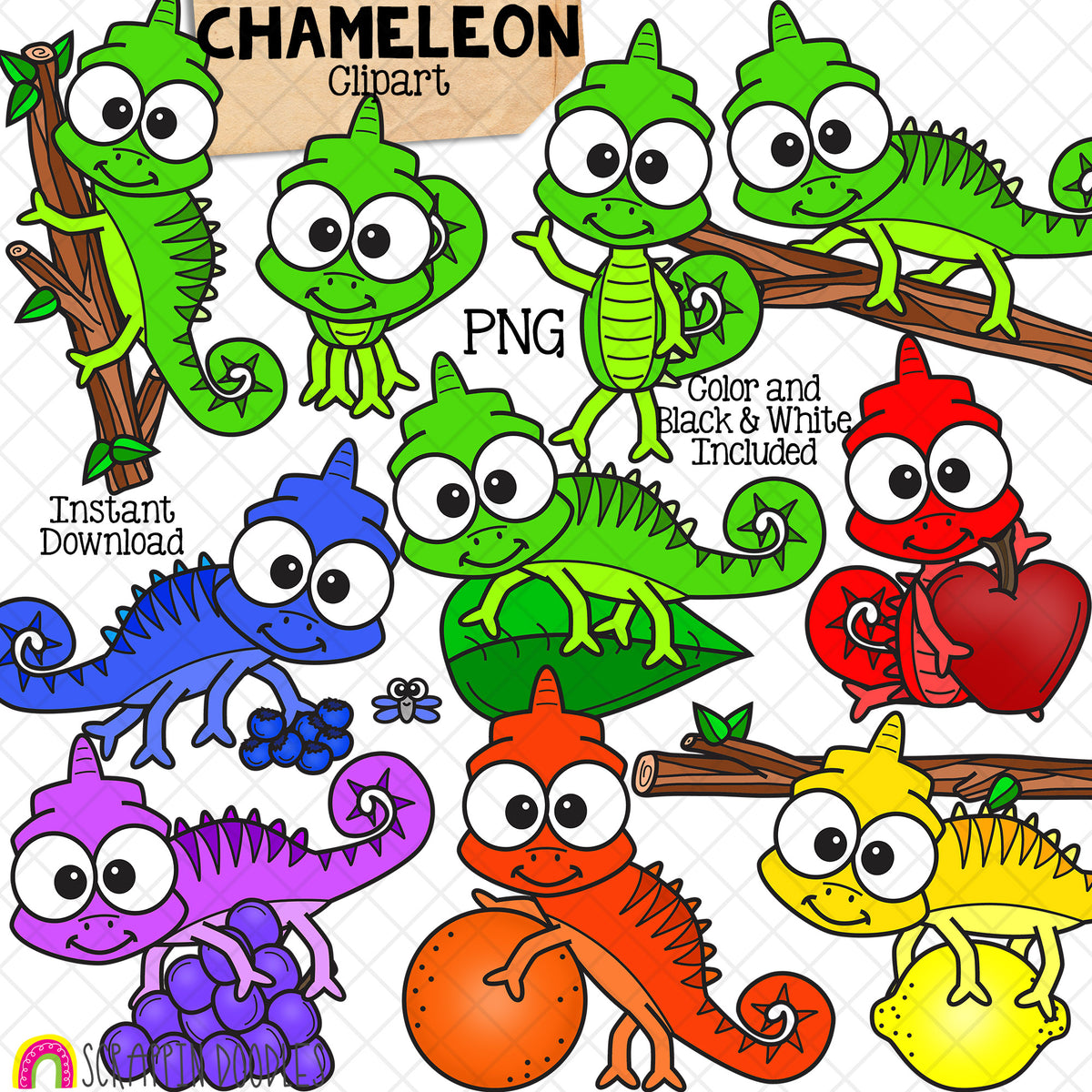 Variety Bundle #1 - Avocado - Big Foot - Slime - Llama - Lemons - Bees - Water Park - Space - Coconut -Pineapple - Chameleon - Kiddos - CU PNG Sublimation