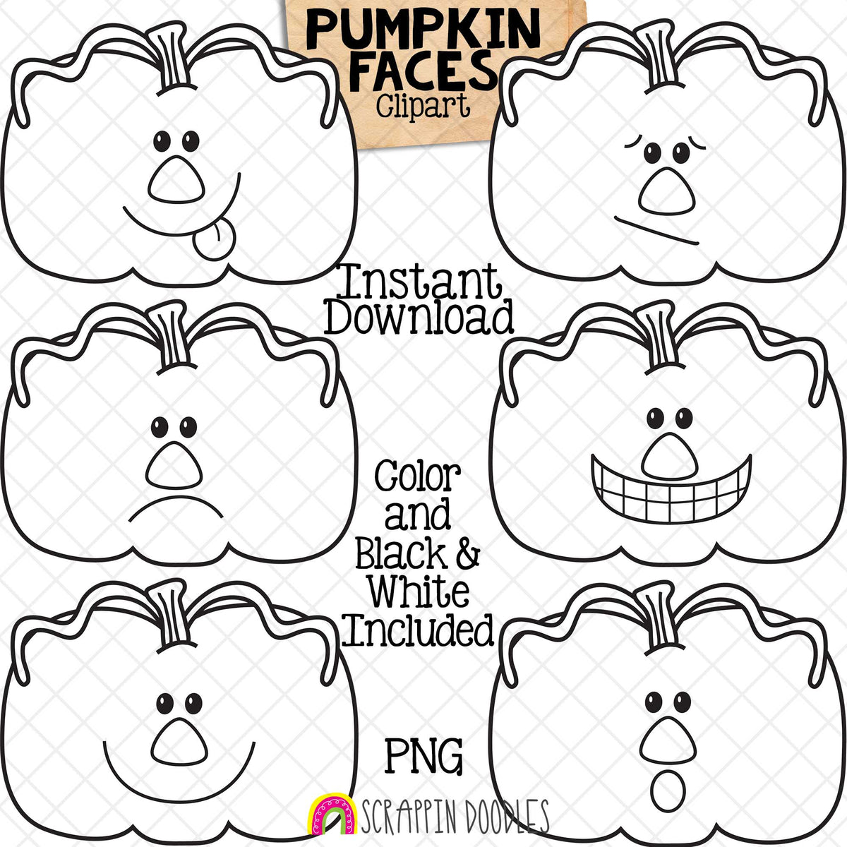 Fall Faces Bundle - Autumn Facial Expressions - Acorn - Apple - Leaf - Owl - Pumpkin - Scarecrow - Squirrel - Sunflower - CU PNG Sublimation