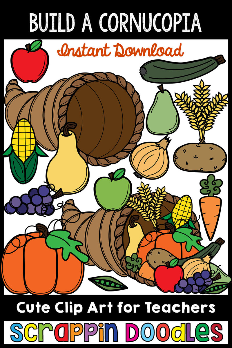 Build A Cornucopia Cornucopia Clip Art