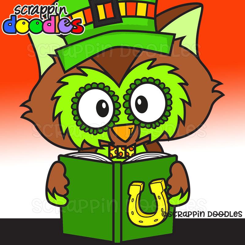 St. Patrick's Day Owl Pals