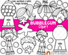 bubblegum clipart