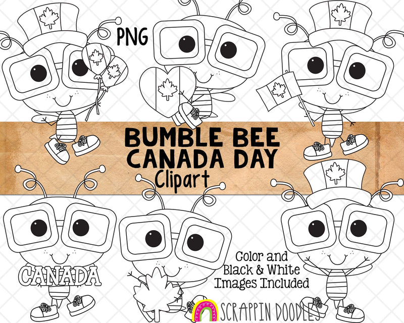 Bumble Bee ClipArt Bundle