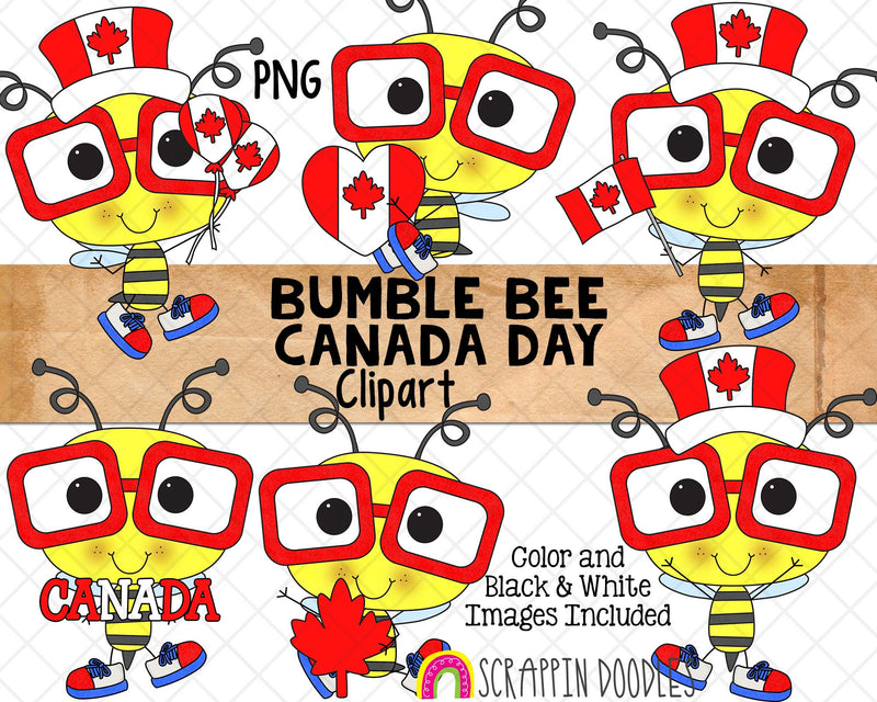 Bumble Bee ClipArt Bundle