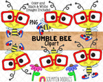 Bumble Bee ClipArt Bundle