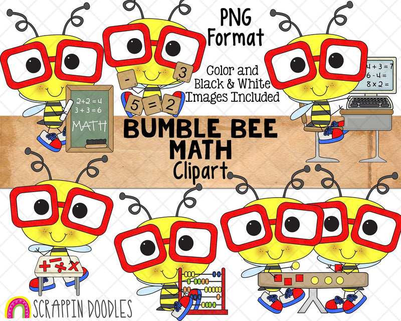 Bumble Bee ClipArt Bundle