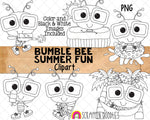 Bumble Bee ClipArt Bundle