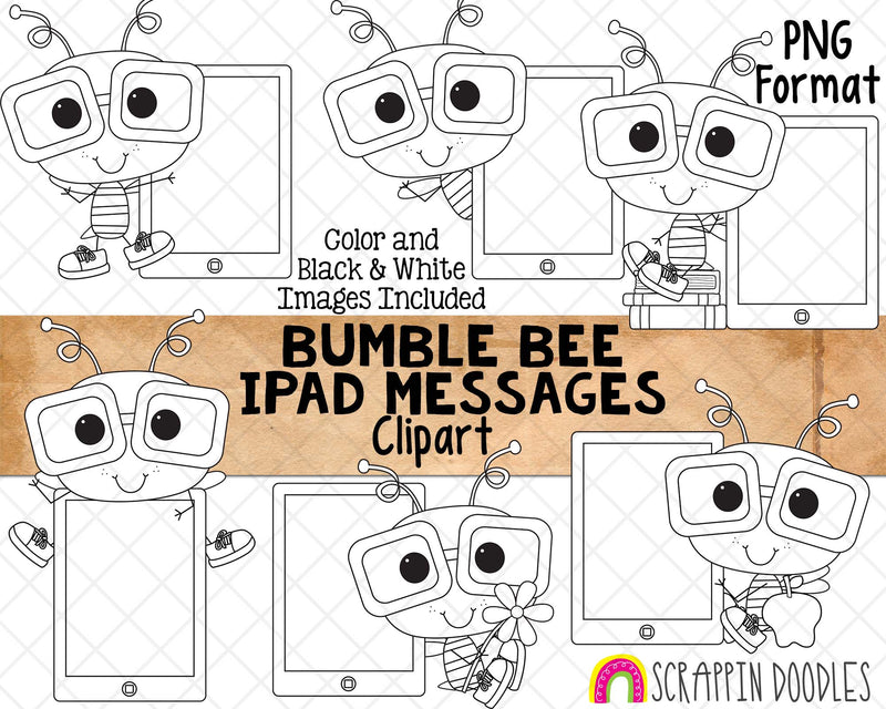 Bumble Bee ClipArt Bundle