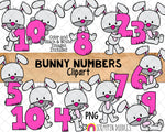 Easter Bunny Math Clip Art Bundle 2021