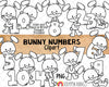 Easter Bunny Math Clip Art Bundle 2021