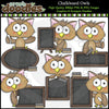 Chalkboard Owls