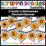 Create a Halloween Pennant Banner Craft