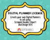 Digital Planner License