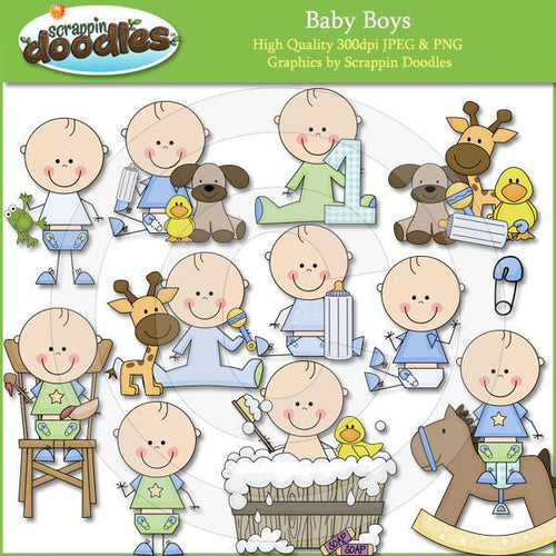 Baby Boys - Babies Clip ArtDownload