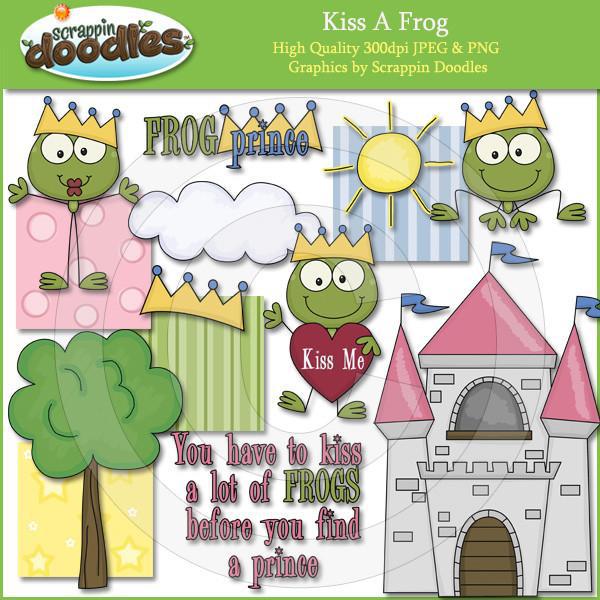 Kiss A Frog Clip Art Download