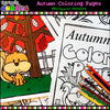 Autumn Coloring Pages - Fall Seasonal Kids Coloring Book