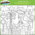 Autumn - Fall Seasonal Clip Art
