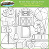 Letter B - Short and Long Vowel Clip Art