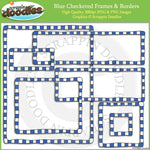 Checkered Borders & Frames BUNDLE
