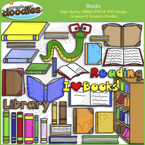 Books - Book Clip Art