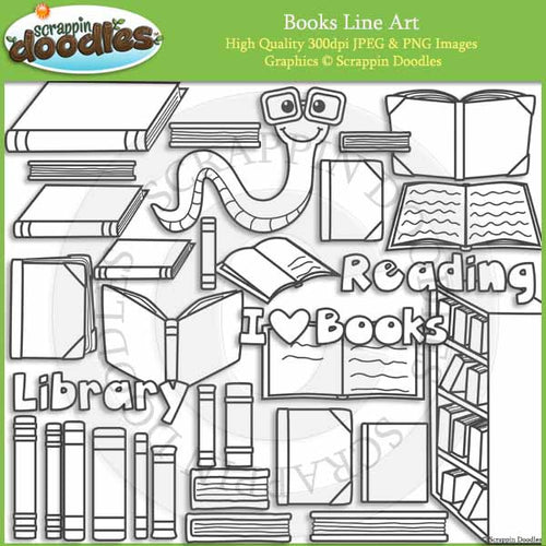 Books - Book Clip Art